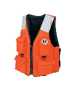 Mustang 4-Pocket Flotation Vest - Orange MV3128T2-2-XL-216