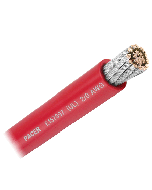 PACER RED 2/0 AWG BATTERY CABLE SOLD BY THE FOOT WUL2/0RD-FT