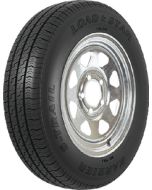 LOADSTAR TIRES ST145/R12 D/5H SPOKE GALV 31202