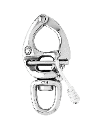 Wichard HR Quick Release Snap Shackle With Swivel Eye - 80mm Length - 3-5/32"