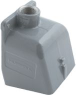 Hubbell 100A Back Box-Metallic Hub Bb1001W